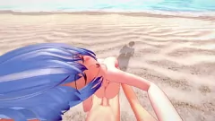Reproduzir Sirius Azur Lane Hentai 3D - POV Fodendo duro na praia