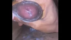 Afspelen Rijpe vrouw geeft intense solo -prestaties: Big Cock Cumshot van Dick Vibez Pornstar