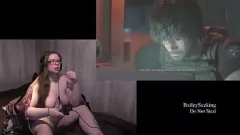 Afspelen Naakt Resident Evil 3 Streamer Bares Big Ass en getatoeëerde BBW -curven - Deel 7